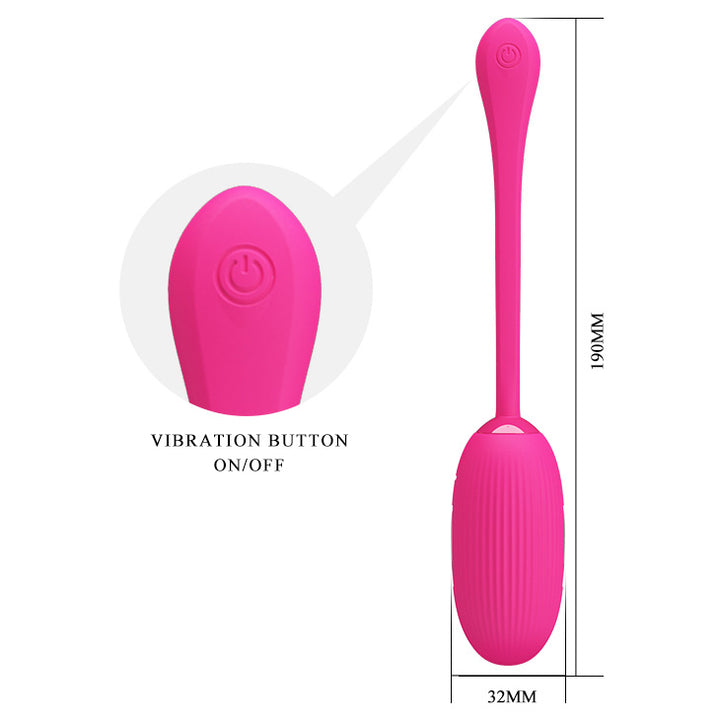 Pretty Love Doreen Rechargeable Egg - Hot Pink
