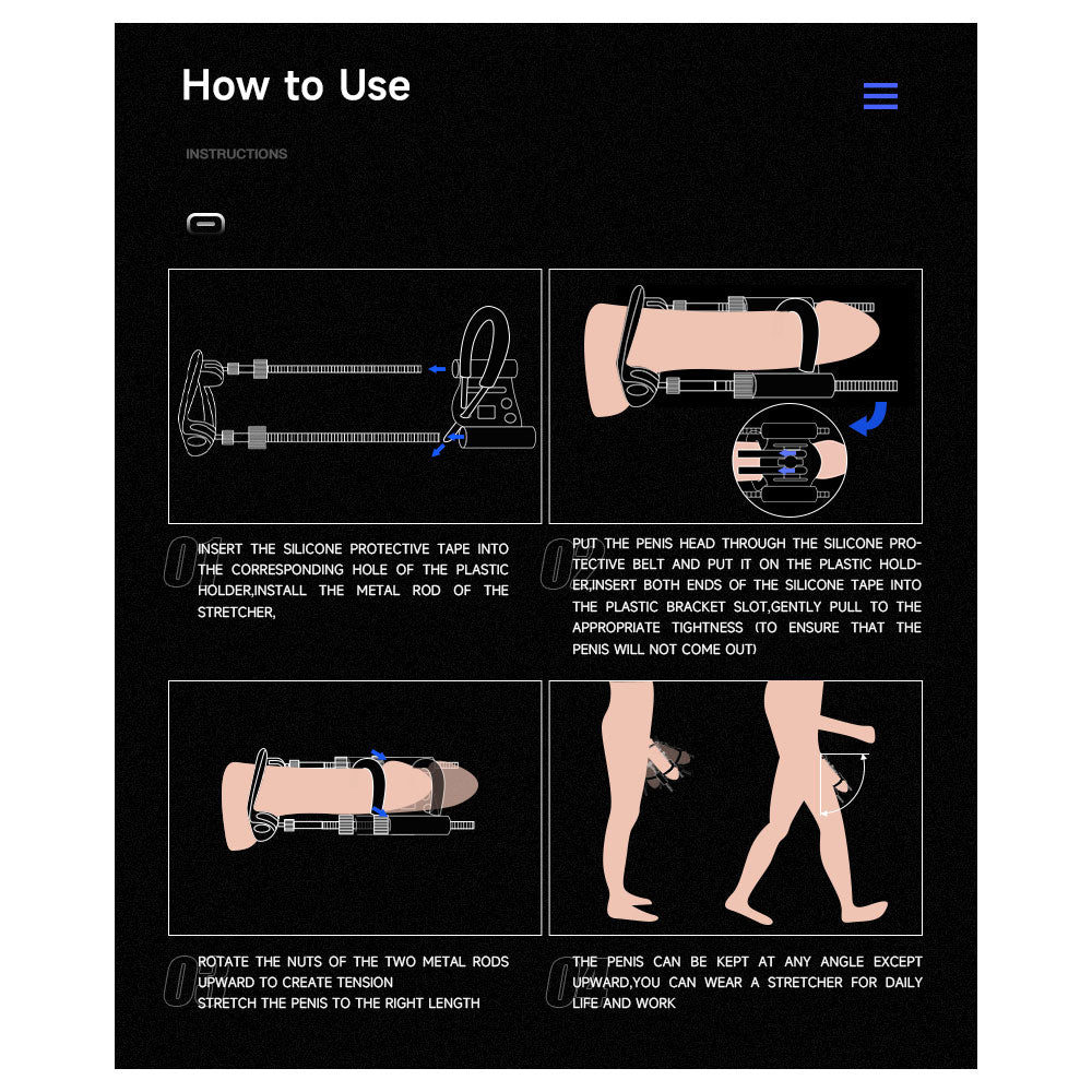 Realov Advanced Penis Extender - Black