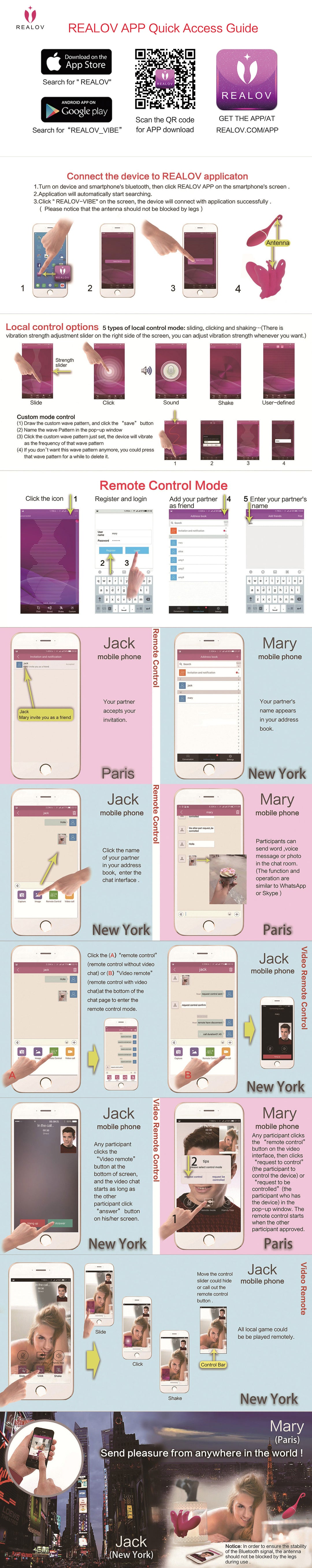 Realov Irena I App Control Smart Mini Vibe - Purple