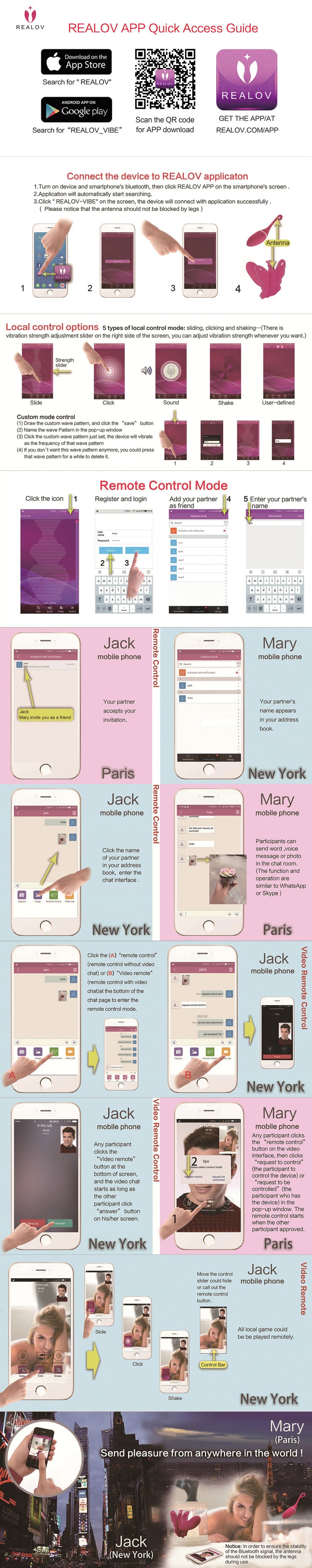 Realov Irena I App Control Smart Mini Vibe - Purple