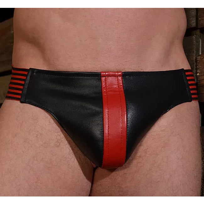 Rouge Jocks With Striped Band Small - Red