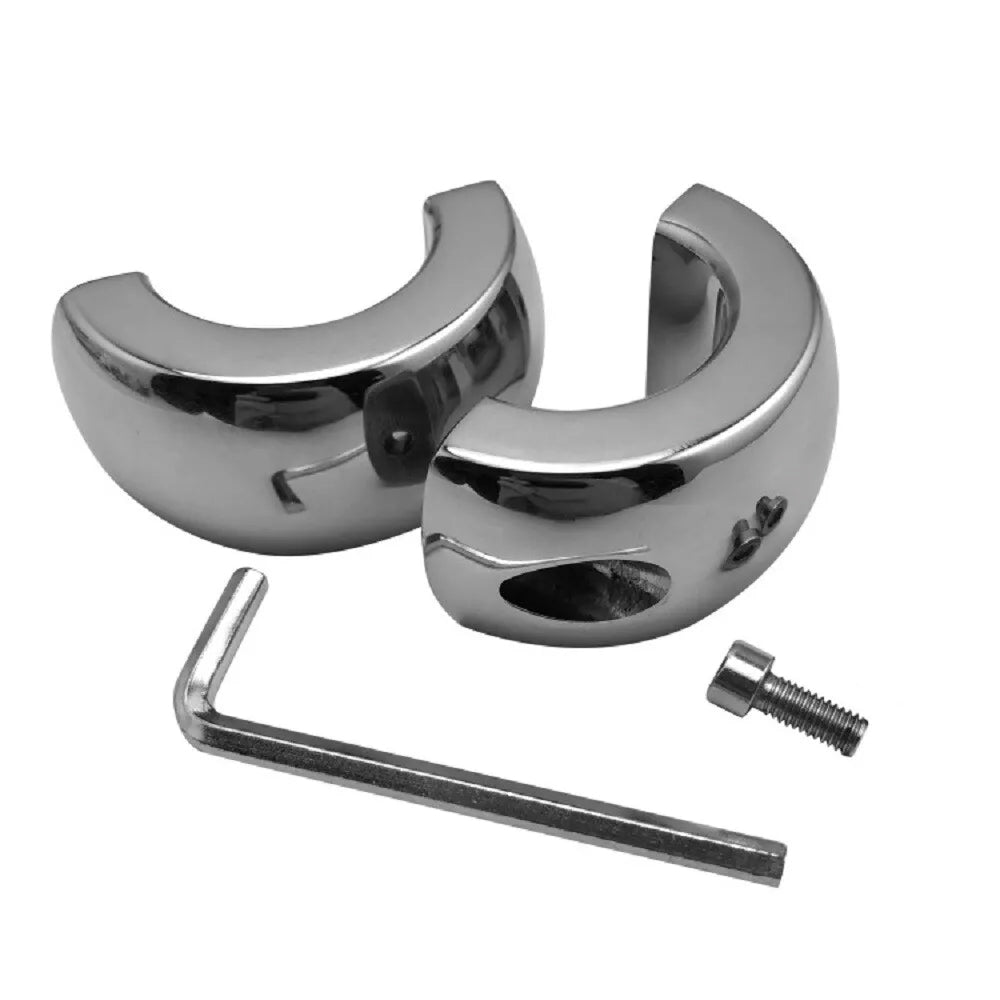 X-Cite Oval Screw Fix Stretcher Stainless Steel 30mm