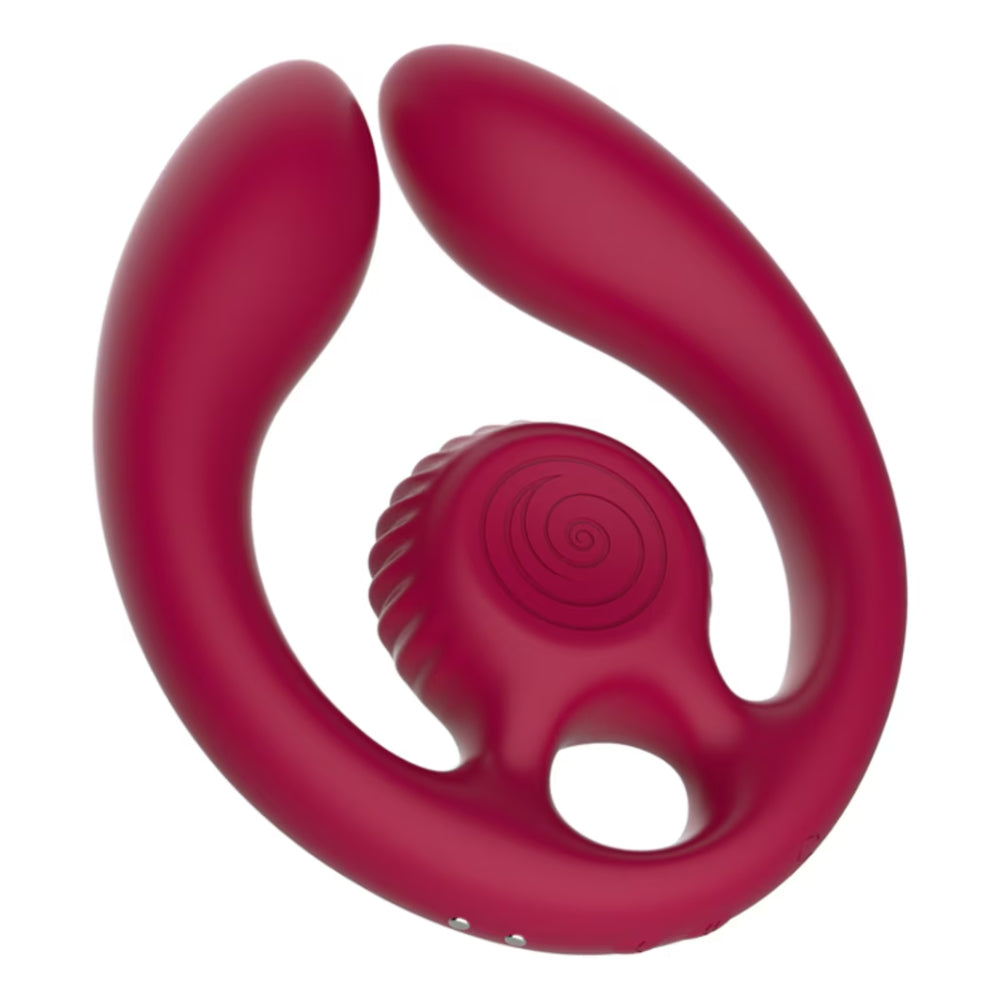 SVibe GIZI Duo Couples Stimulator - Burgundy