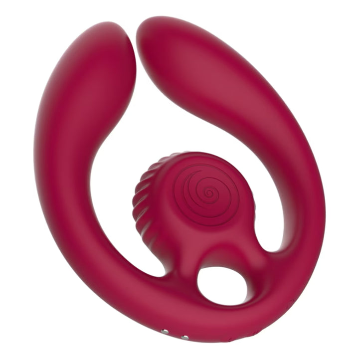 SVibe GIZI Duo Couples Stimulator - Burgundy