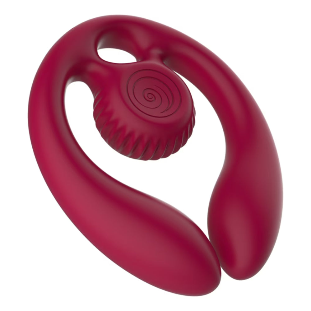 SVibe GIZI Duo Couples Stimulator - Burgundy