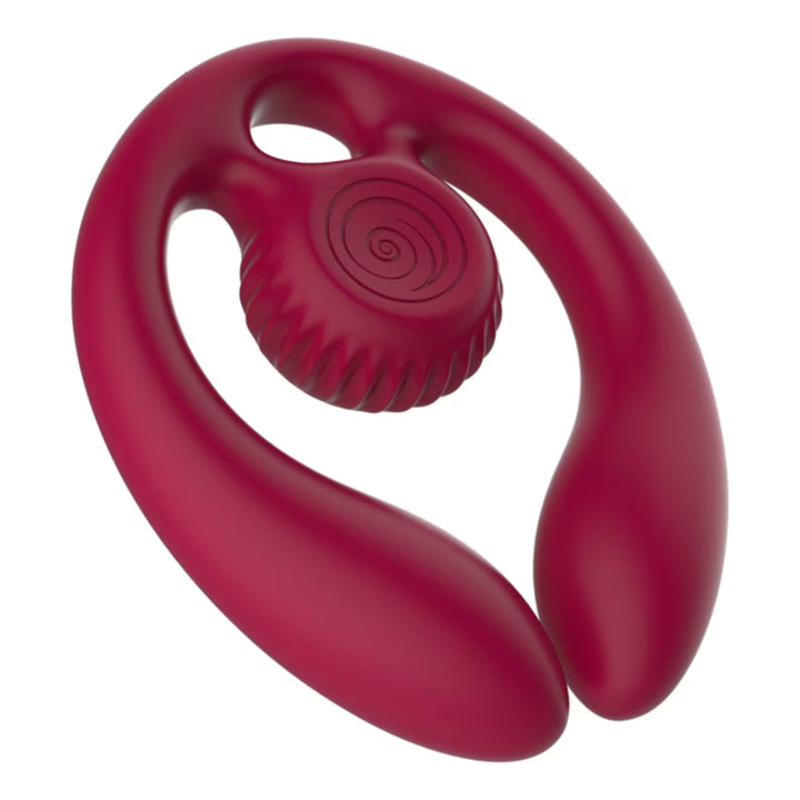 SVibe GIZI Duo Couples Stimulator - Burgundy