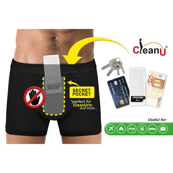 Screeny Weeny Fruit Of The Loom Special Underpants For Men - Black