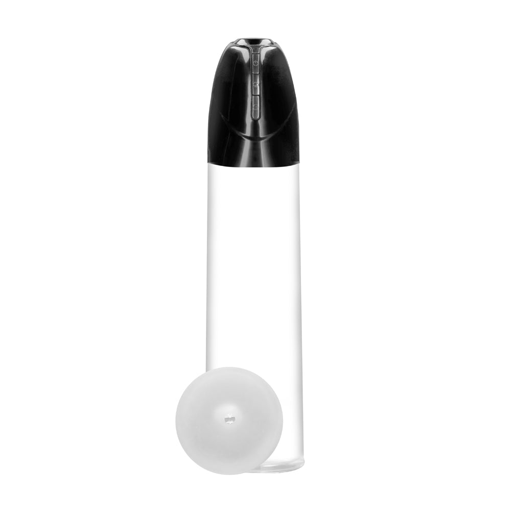 Shots Pumped Smart Rechargeable Cyber Pump With Masturbation Sleeve