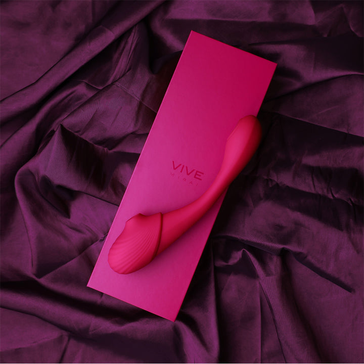 Shots Vive Mirai Double Pulse Wave Vibrator - Pink