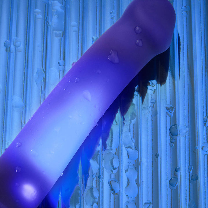 Strap On Me Glow LED Dildo Medium -  Purple