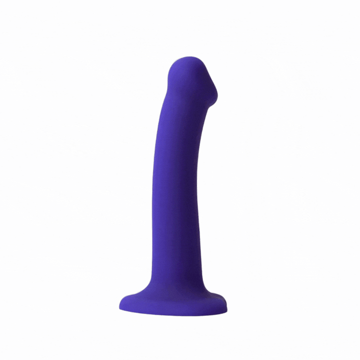 Strap On Me Glow LED Dildo Medium -  Purple