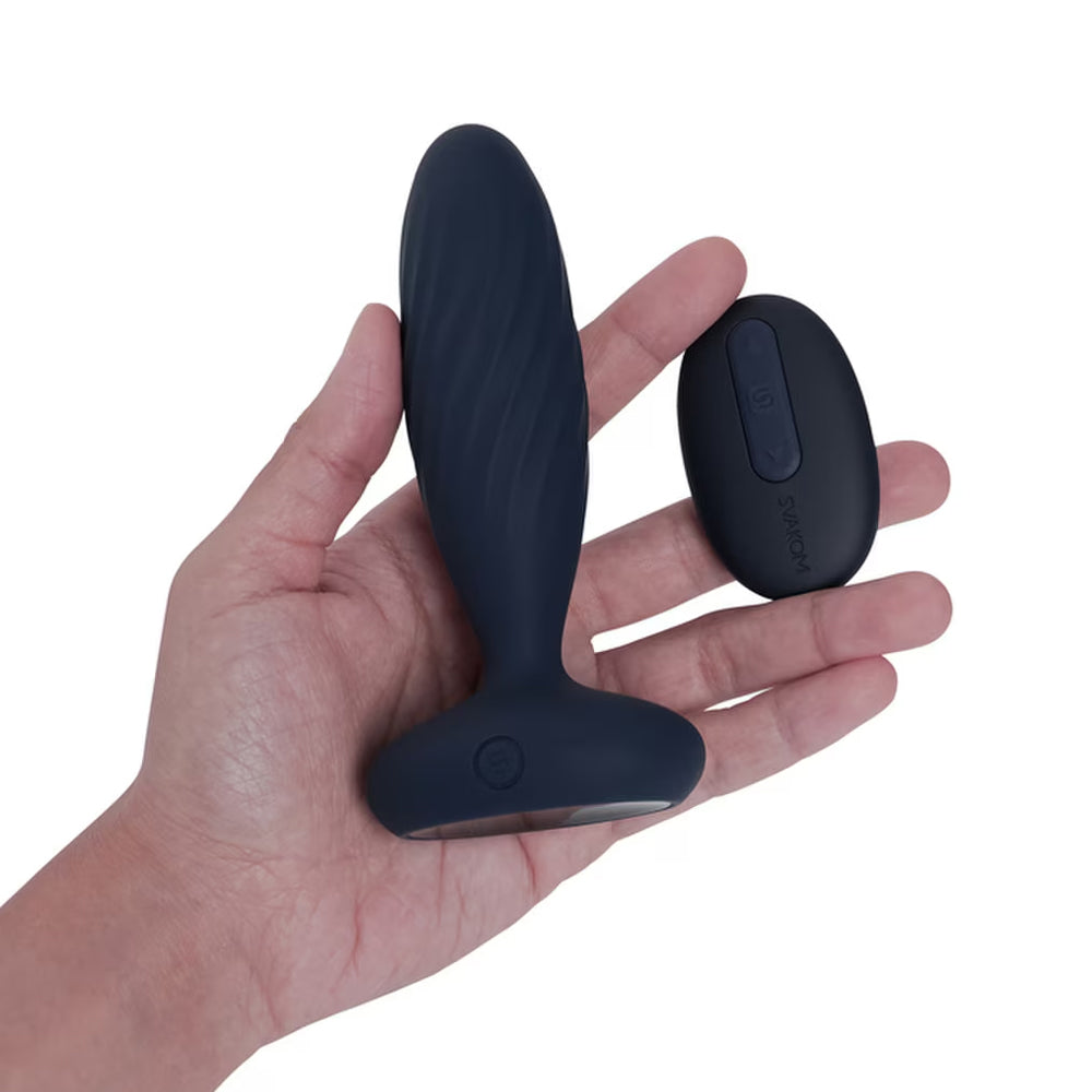 Svakom Jordan Thrusting Anal Plug | Blue | App Control Pleasure Chest Svakom Jordan Thrusting Anal Plug | Blue | App Control Pleasure Chest