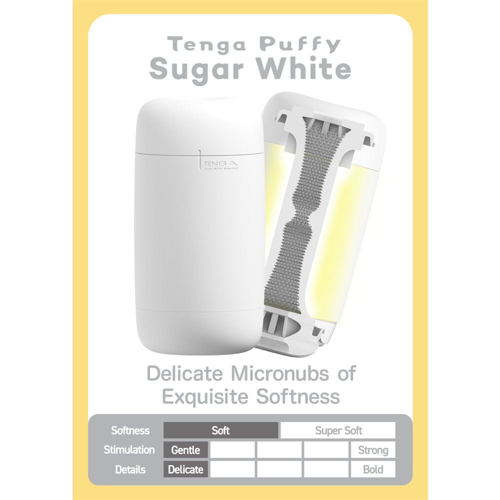 Tenga Puffy - Sugar White