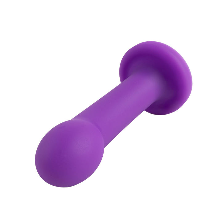Topped The Spot Liquid Silicone Dildo 5.5 Inch - Purple