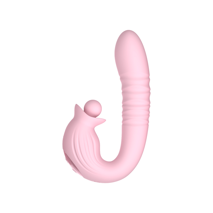 Winyi Tiffany Thrusting Multi Function Vibrator - Pink