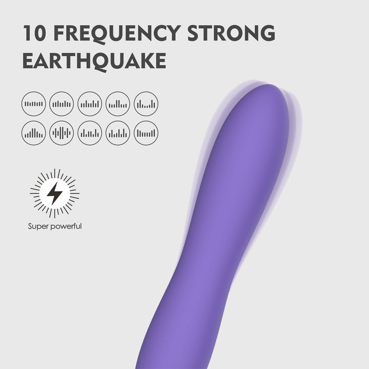 Winyi Brandy Vibrator - Purple