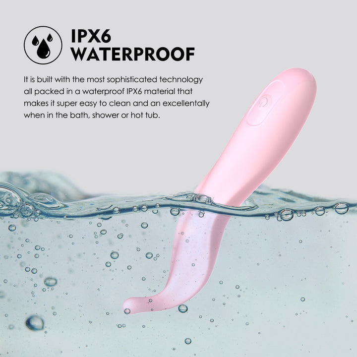 Winyi Cara Liquid Silicone Clitoral Stimulator - Pink