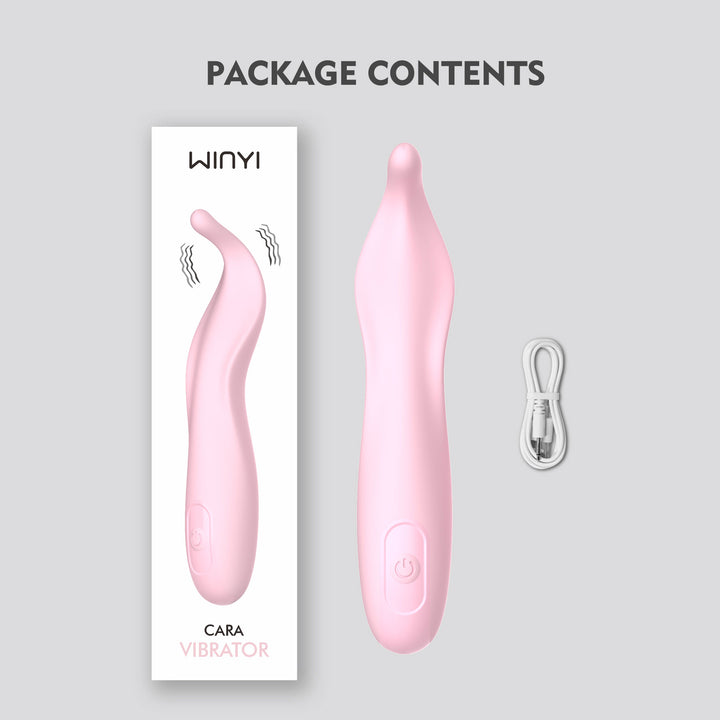 Winyi Cara Liquid Silicone Clitoral Stimulator - Pink