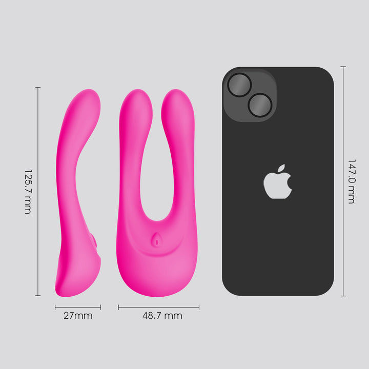 Winyi Dora Multi Function Vibrator - Rose