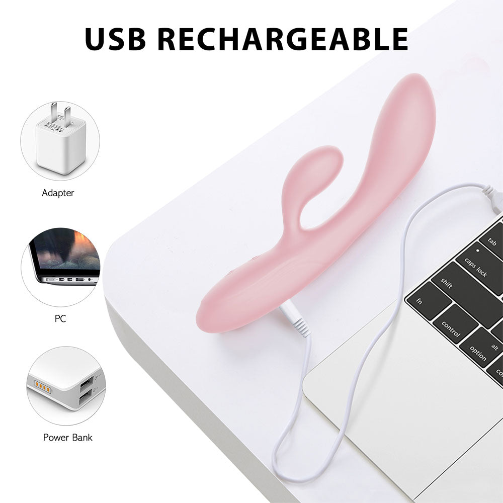 Winyi Havana Rabbit Vibrator - Pink