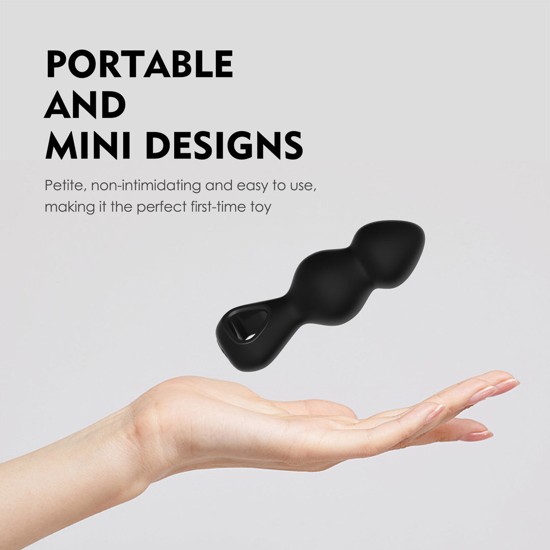 Winyi Henry Remote Control Anal Beads - Black