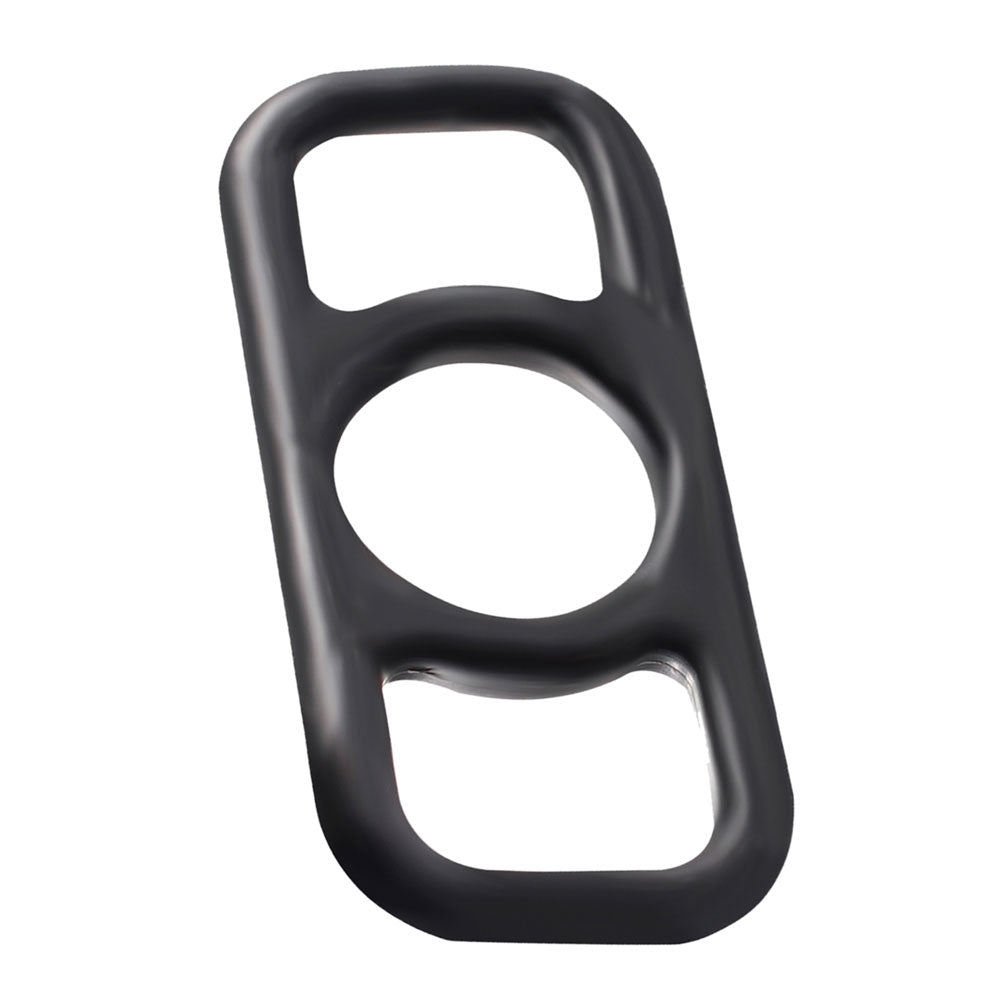 Winyi Liquid Silicone Cock Pump Silicone Erection Enhancer - Black