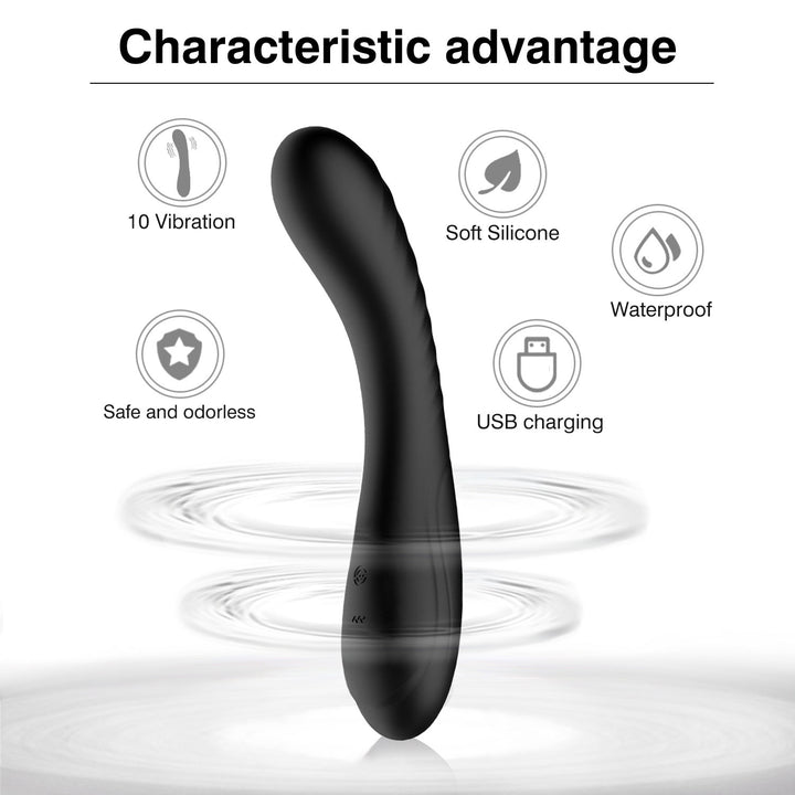 Winyi Marina Bendable G-Spot Vibrator - Black