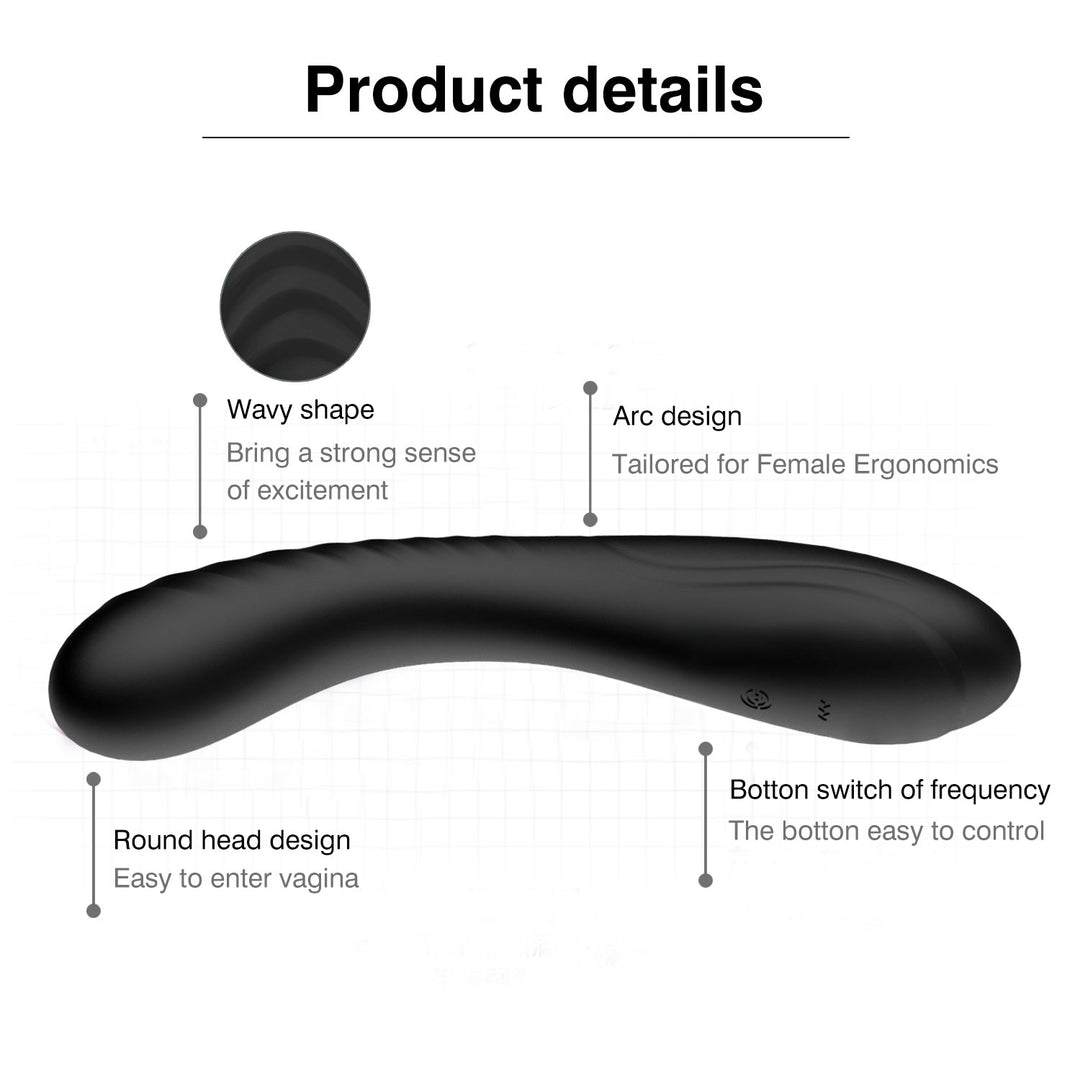 Winyi Marina Bendable G-Spot Vibrator - Black