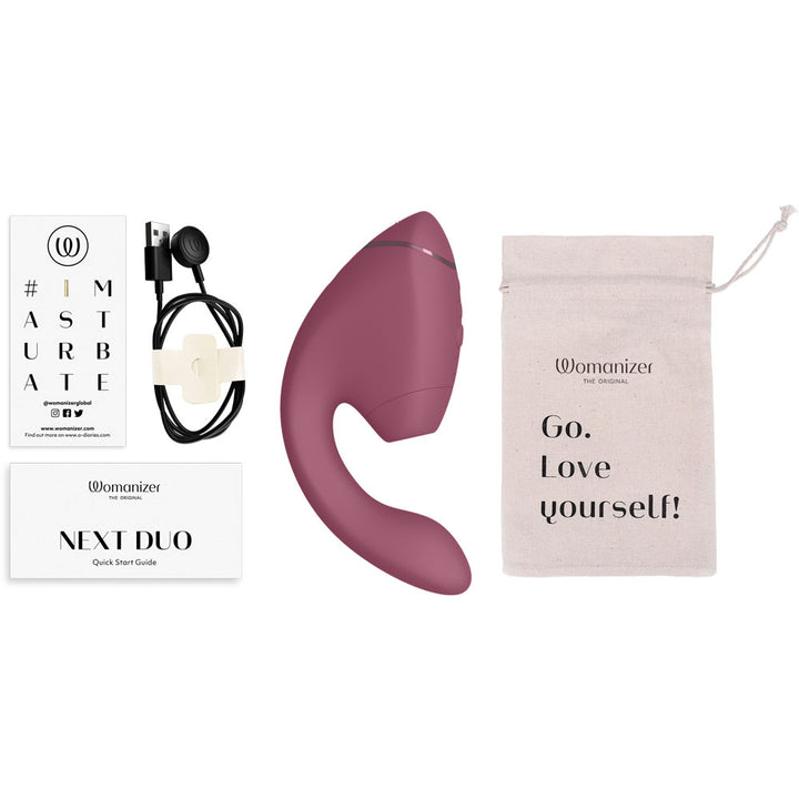 Womanizer Next 3D Duo Pleasure Air™ - Dusky Pink