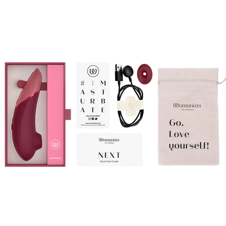Womanizer Next 3D Pleasure Air™ - Bordeaux Limited Edition