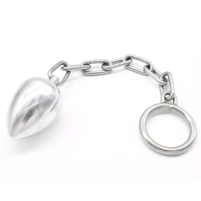 X-Cite Butt Plug & Cock Ring Stainless Steel