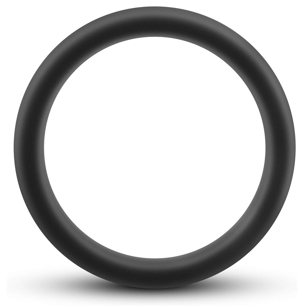 X-Cite Silicone Band Cockring - Black