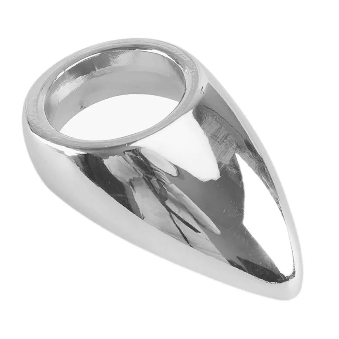 X-Cite Teardrop Stainless Steel Cockring