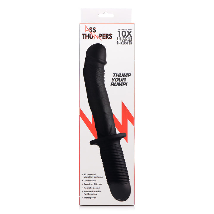 XR Ass Thumpers The Large Realistic 10X Silicone Thruster