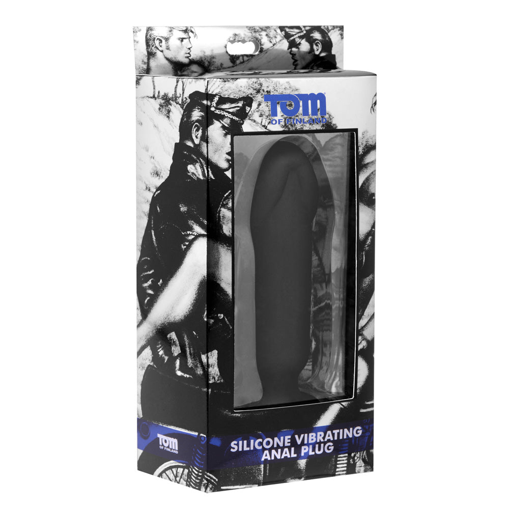 XR Tom Of Finland Silicone Vibrating Anal Plug