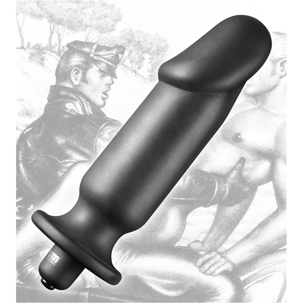 XR Tom Of Finland Silicone Vibrating Anal Plug