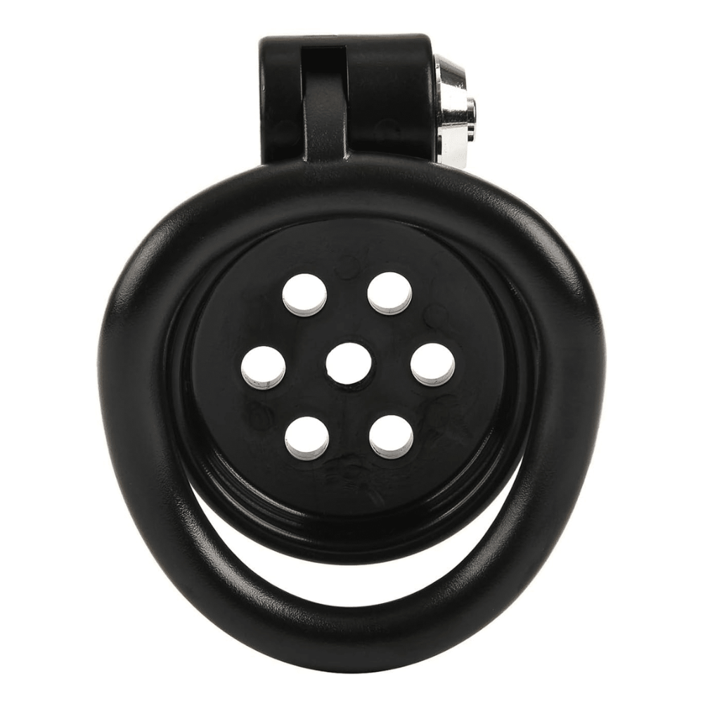 Love In Leather Black Micro Cage