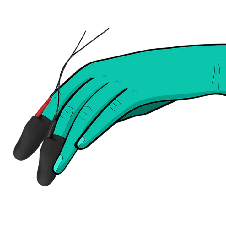ElectraStim Explorer Silicone Noir Finger Sleeves