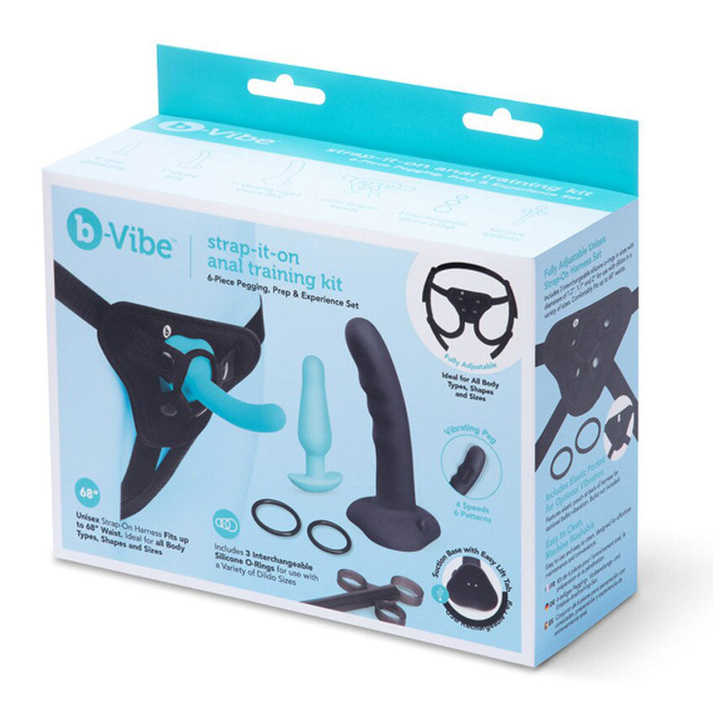b-Vibe Strap It On Anal Training Kit