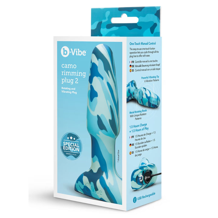 b-Vibe Rimming Plug 2 - Camo