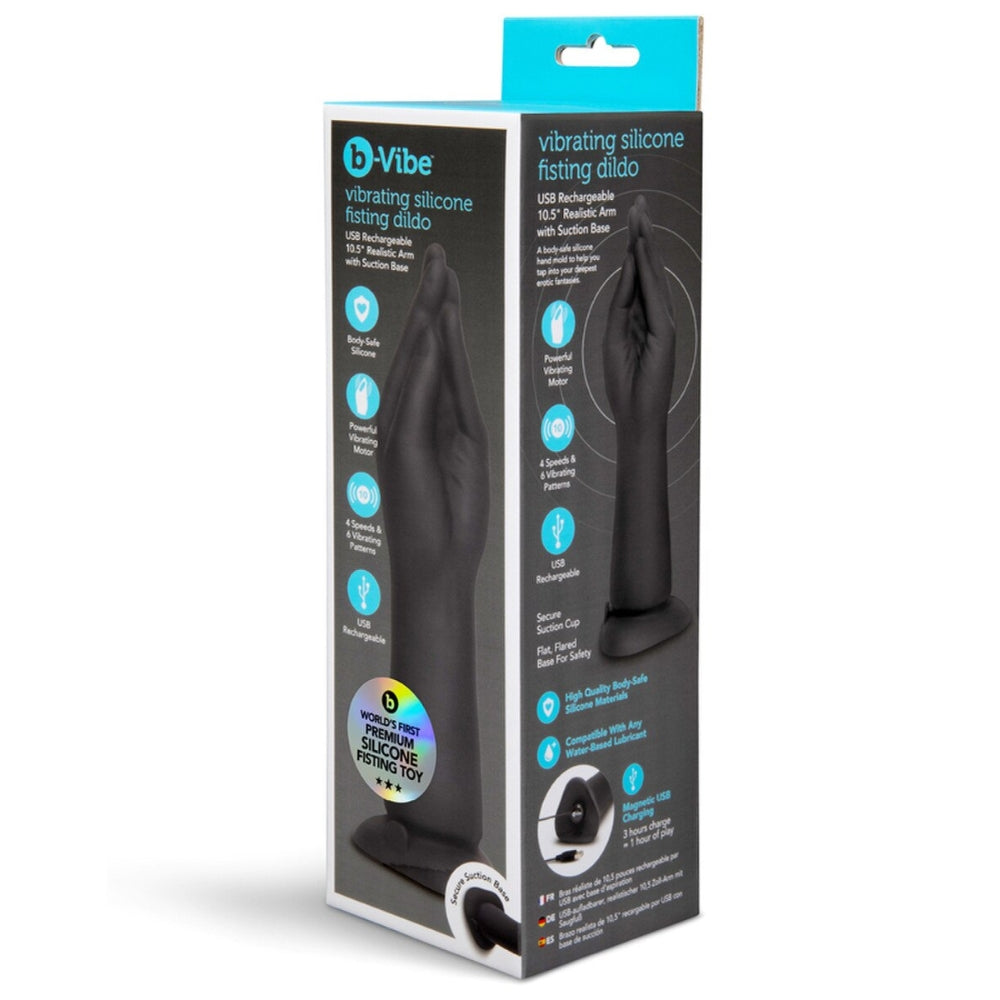 b-Vibe Vibrating Silicone Fisting Dildo