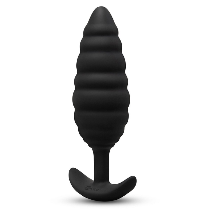 b-Vibe Twist Texture Plug Black