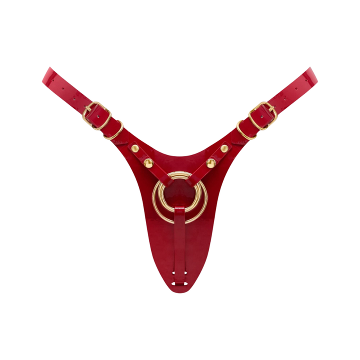 Strap On Me Dildo Harness - Fabulous - Red