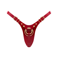 Strap On Me Dildo Harness - Fabulous - Red