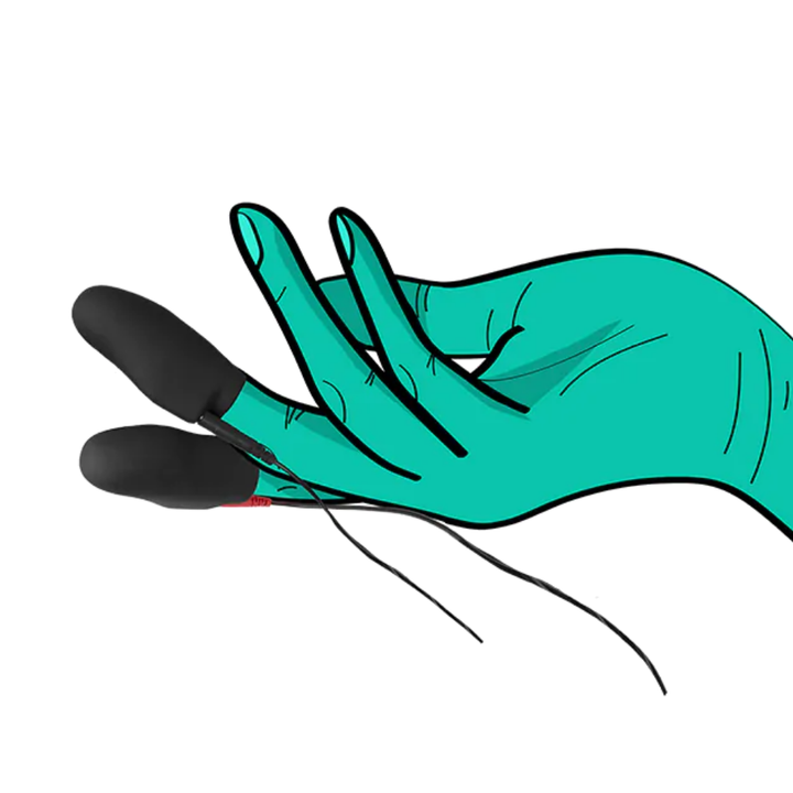 ElectraStim Explorer Silicone Noir Finger Sleeves