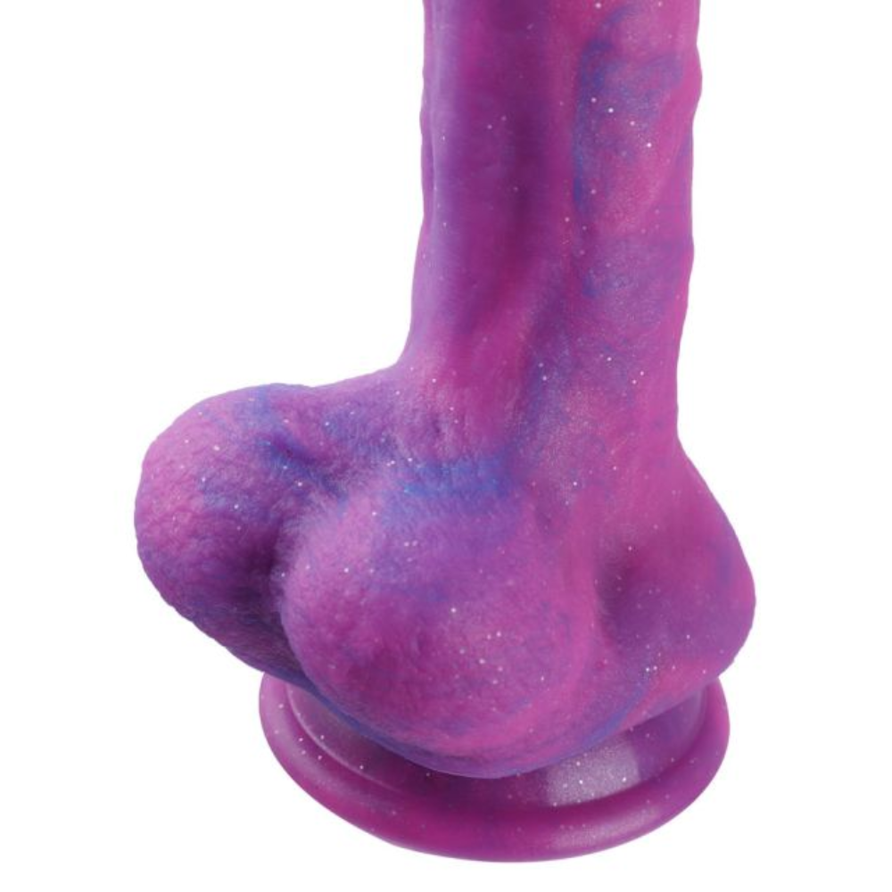 HiSmith 8.4" Purple Silicone Dildo