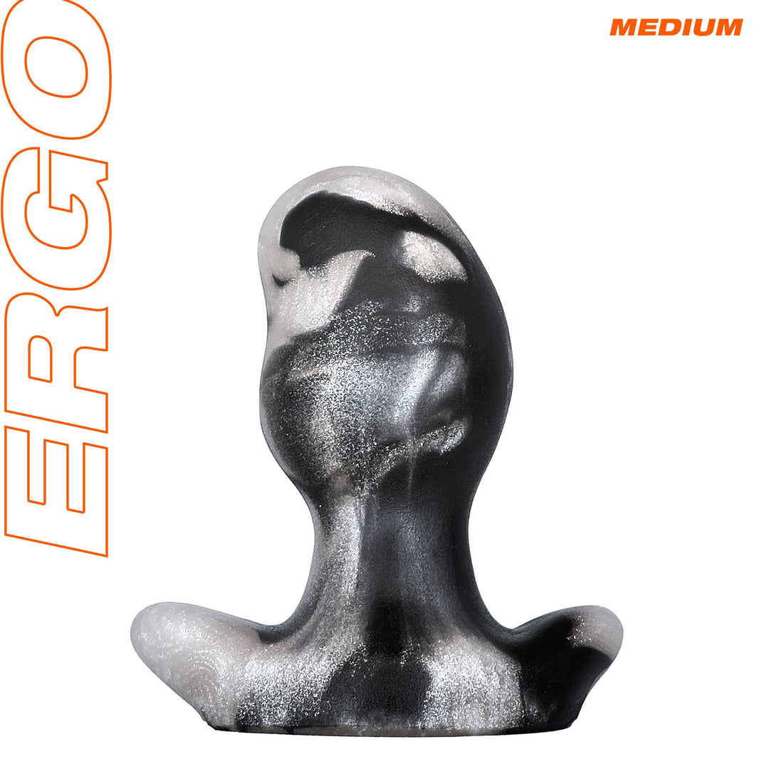 Oxballs Ergo Butt Plug Medium - Platinum Swirl