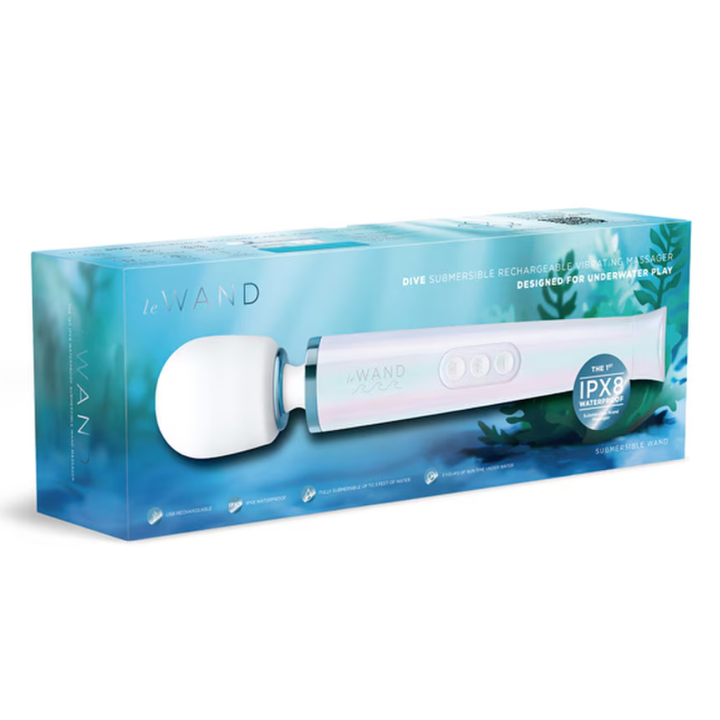 Le Wand Dive Submersible Rechargeable Wand Seashell