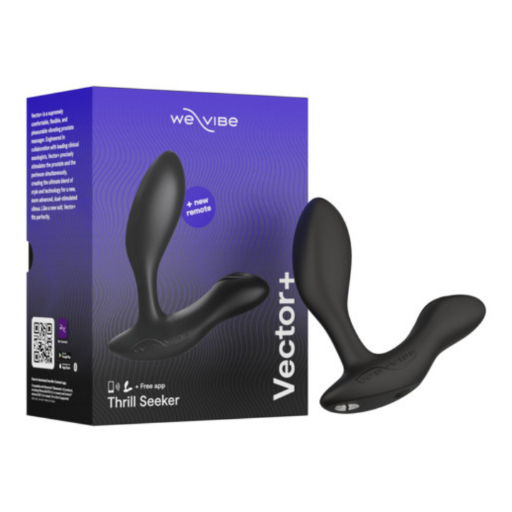We Vibe Vector Plus - Charcoal Black