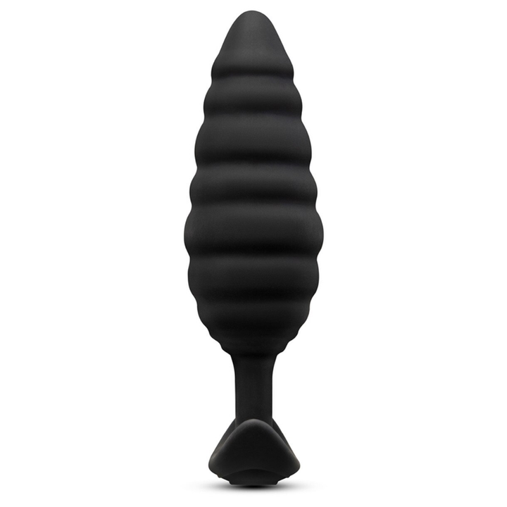 b-Vibe Twist Texture Plug Black